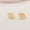 Load image into Gallery viewer, Kids Winged Heart Diamond Stud Earrings, 14k Solid Gold, Natural Diamonds, Angel Jewelry, Gift for toddlers/girls/kids
