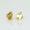 Load image into Gallery viewer, Kids Apple Diamond Stud Earrings, 14k Solid Gold, Natural Diamonds, Fruit Jewelry, Gift for toddlers/girls
