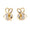 Load image into Gallery viewer, Kids Bee Diamond Stud Earrings, 14k Solid Gold, Natural Diamonds, Kids Jewelry, Gift for toddlers/girls/kids, Ready To Ship

