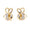 Load image into Gallery viewer, Kids Bee Diamond Stud Earrings, 14k Solid Gold, Natural Diamonds, Kids Jewelry, Gift for toddlers/girls/kids, Ready To Ship
