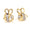 Load image into Gallery viewer, Kids Bee Diamond Stud Earrings, 14k Solid Gold, Natural Diamonds, Kids Jewelry, Gift for toddlers/girls/kids, Ready To Ship
