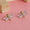 Load image into Gallery viewer, Kids Dragonfly Diamond Stud Earrings, 14k Solid Gold, Natural Diamonds, Enamel Wings Studs, Gift for  girls, Ready To Ship, HRD Certified
