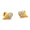 Load image into Gallery viewer, Kids Ice Cream Cone Diamond Stud Earrings, 14k Solid Gold, Natural Diamonds, Summer Jewelry, Gift for toddlers/girls/kids, Ready To Ship
