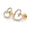 Load image into Gallery viewer, Kids Heart Design Diamond Stud Earrings, 14k Solid Gold, Natural Diamonds, Gift for toddlers/kids/girls, Ready To Ship, HRD Certified
