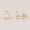 Load image into Gallery viewer, Kids Bird Diamond Earrings, Mother of Pearl Studs, 14k Solid Gold, Natural Diamonds, Gift For Toddlers/Girls, Ready To Ship, HRD Certified
