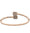 Load image into Gallery viewer, Rectangular Halo Diamond Bracelet, 14k Solid Gold, Natural Diamonds, Open Cuff Illusion Bubble Bracelet, Ready To Ship, IGI Certified
