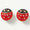 Load image into Gallery viewer, Kids Ladybug  Diamond Earrings, 14k Solid Gold, Natural Diamonds, Enamel Insect Stud Jewelry, Gift for toddlers/girls/ kids, Ready To Ship

