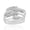 Load image into Gallery viewer, Criss Cross Diamond Ring In 14k Solid Gold Featuring Multiple Thin Gold Lines Ring With Natural Diamonds, Gift For Her
