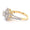 Load image into Gallery viewer, Halo Diamond Engagement Ring, Illusion Setting, 14K Solid Gold, Natural Diamonds, Statement Ring, Gift For Her
