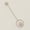 Load image into Gallery viewer, Circle Drop Diamond Pendant, 14k Solid Gold, Natural Diamonds, Stackable Adjustable Necklace, Geometric Everyday Jewelry, Gift for Her
