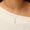 Load image into Gallery viewer, Bar Diamond Pendant, 14k Solid Gold, Baguette and Round Natural Diamonds, Modern Stacking Chain Charm, Minimalist Jewelry, Gift for Her
