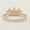Load image into Gallery viewer, Three Stone Diamond Ring, 14K Solid Gold, Classic Engagement Band, Wedding Statement Ring, Minimalist Jewelry, Gift For Her
