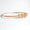 Load image into Gallery viewer, Halo Circle Diamond Bracelet, 14k Solid Gold, Natural Diamonds, Two Way Stackable Bracelet, Cluster Pave Set Cuff, Statement Jewelry
