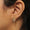 Load image into Gallery viewer, Floral Diamond Drop Earrings, 14k Solid Gold, Natural Diamonds, Illusion Set, Leaf Design, Dangle Earrings, Statement Jewelry, Gift for Her
