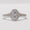 Load image into Gallery viewer, Oval Halo Diamond  Ring, 14k Solid Gold, Natural Diamonds, Engagement Bridal Ring, Cluster Statement Promise Ring, Gift For Her
