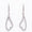 Load image into Gallery viewer, Open Heart Drop Earrings, 14k Solid Gold IGI Certified, Heart Everyday Dangle Earrings, Natural Diamonds, Lightweight Jewelry, Gift For Her
