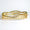 Load image into Gallery viewer, Wavy Criss Cross Diamond Bangle Bracelet, 14k Solid Gold, Natural Diamonds, Lattice Statement Bracelet, Stackable Jewelry

