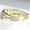 Load image into Gallery viewer, Wavy Criss Cross Diamond Bangle Bracelet, 14k Solid Gold, Natural Diamonds, Lattice Statement Bracelet, Stackable Jewelry
