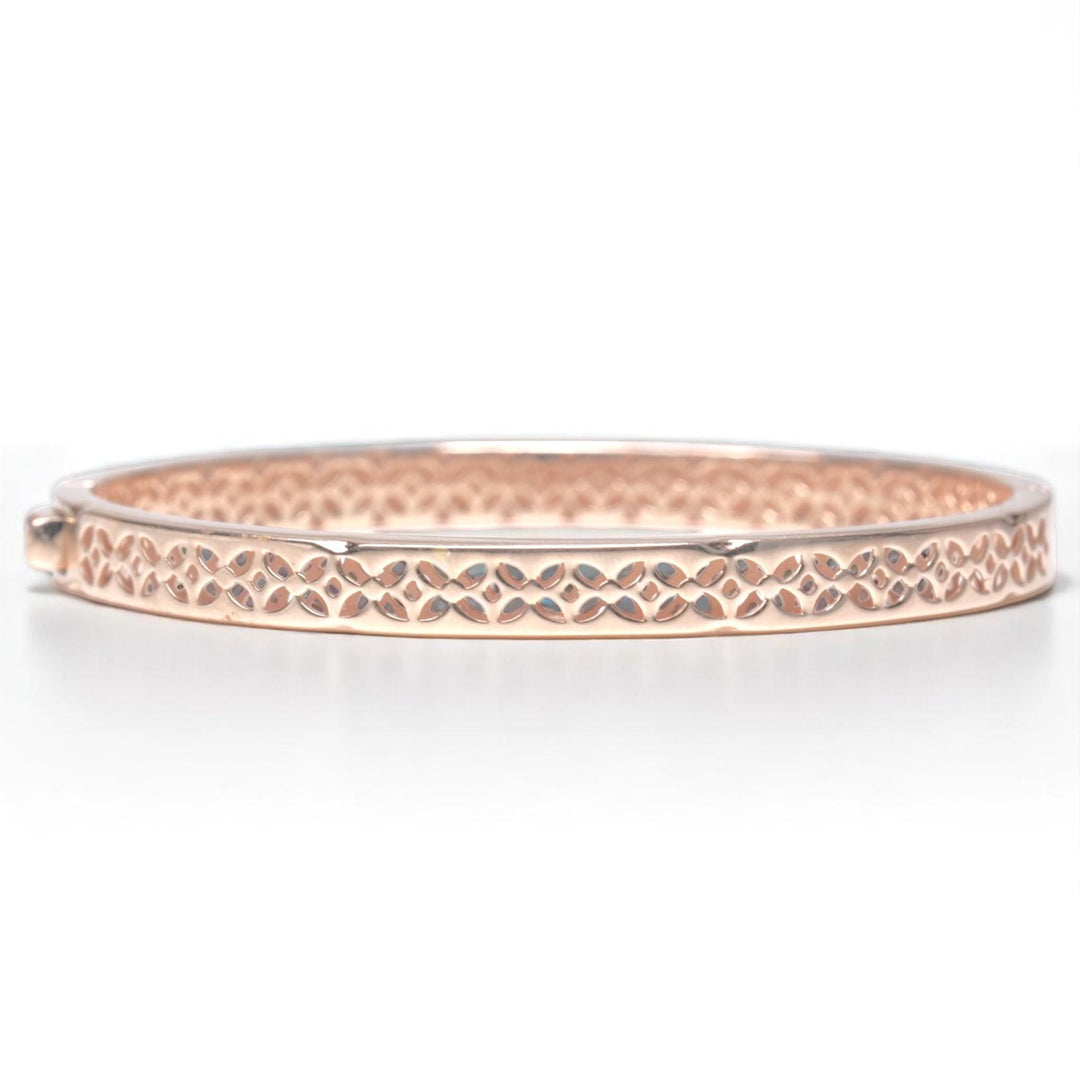 Green Enamel Diamond Bangle Bracelet, 14k Solid Gold, Natural Diamonds, Statement Cuff Jewelry, Minimalistic Stackable Bangle