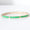 Load image into Gallery viewer, Green Enamel Diamond Bracelet, 14k Solid Gold,  Natural Diamonds, Sleek Stackable Bangle, Statement Minimalistic Jewelry
