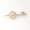 Load image into Gallery viewer, Key Diamond Charm Pendant, 14k Solid Gold, Natural Diamonds, Tiny Key Necklace, Lucky Watch charm, CHRISTMAS SALE
