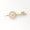Load image into Gallery viewer, Key Diamond Charm Pendant, 14k Solid Gold, Natural Diamonds, Tiny Key Necklace, Lucky Watch charm, CHRISTMAS SALE
