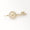 Load image into Gallery viewer, Key Diamond Charm Pendant, 14k Solid Gold, Natural Diamonds, Tiny Key Necklace, Lucky Watch charm, CHRISTMAS SALE
