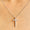 Load image into Gallery viewer, Diamond Cross Pendant, 14k Solid Gold, Natural Diamonds, Religious Jewelry With Adjustable Chain, Everyday Faith Necklace
