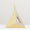Load image into Gallery viewer, Pyramid Diamond Charm Pendant, 14k Solid Gold, Natural Diamonds, Geometric Triangle Charm, Stackable Jewelry With Adjustable Chain
