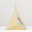 Load image into Gallery viewer, Pyramid Diamond Charm Pendant, 14k Solid Gold, Natural Diamonds, Geometric Triangle Charm, Stackable Jewelry With Adjustable Chain
