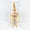 Load image into Gallery viewer, Teddy Diamond Charm Pendant, 14k Solid Gold, Natural Diamonds, Everyday Stackable Jewelry, Minimalist Necklace

