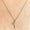 Load image into Gallery viewer, Key Diamond Charm Pendant, 14k Solid Gold, Natural Diamonds, Everyday Minimalist Jewelry, Stacking Necklace, Certified Jewelry
