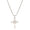 Load image into Gallery viewer, Diamond Cluster Cross Pendant, 14k Solid Gold, Natural Diamonds, Bottle Opener Necklace With Adjustable Chain, Everyday Minimalist Jewelry
