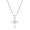 Load image into Gallery viewer, Diamond Cluster Cross Pendant, 14k Solid Gold, Natural Diamonds, Bottle Opener Necklace With Adjustable Chain, Everyday Minimalist Jewelry
