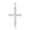 Load image into Gallery viewer, Diamond Cross Pendant, 14k Solid Gold, Natural Diamonds, Bezel Set Religious Jewelry, Everyday Minimalist Necklace With Adjustable Chain
