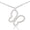 Load image into Gallery viewer, Butterfly Diamond Charm, 14k Solid Gold, Natural Diamonds, Stackable Animal Pendant, Everyday Jewelry, Open Wings Minimalist Jewelry
