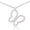Load image into Gallery viewer, Butterfly Diamond Charm, 14k Solid Gold, Natural Diamonds, Stackable Animal Pendant, Everyday Jewelry, Open Wings Minimalist Jewelry
