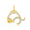 Load image into Gallery viewer, Fish Diamond Charm Pendant, 14k Solid Gold, Natural Diamonds, Animal Jewelry, Dainty Charm Necklace, Gift For Her
