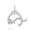 Load image into Gallery viewer, Fish Diamond Charm Pendant, 14k Solid Gold, Natural Diamonds, Animal Jewelry, Dainty Charm Necklace, Gift For Her
