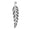 Load image into Gallery viewer, Leaf Diamond Pendant, 14k Solid Gold, Everyday Floral Jewelry, Natural Diamonds, Gift For Her
