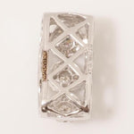 Load image into Gallery viewer, Circle Cluster Diamond Pendant, 14k Solid Gold, Illusion Set Natural Diamonds, Modern Stacking Chain Charm, Minimalist Jewelry, Gift for Her
