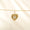 Load image into Gallery viewer, Heart Initial Diamond Charm, 14k Solid Gold, Natural Diamond, Everyday Staking Personalised Jewelry, Textured Letter Necklace, Ready To Ship
