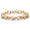 Load image into Gallery viewer, Teardrop Diamond Bracelet, 14k Solid Gold, Natural Diamond, Fancy Cluster Link Bangle, Stackable Filigree Bracelet, Statement Bridal Jewelry

