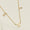 Load image into Gallery viewer, Personalized Initials Diamond Necklace, 14k Solid Gold, Natural Diamonds,  Name Charm Stacking Jewelry, Customized Minimalist Necklace
