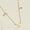 Load image into Gallery viewer, Personalized Initials Diamond Necklace, 14k Solid Gold, Natural Diamonds,  Name Charm Stacking Jewelry, Customized Minimalist Necklace
