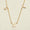 Load image into Gallery viewer, Personalized Initials Diamond Necklace, 14k Solid Gold, Natural Diamonds,  Name Charm Stacking Jewelry, Customized Minimalist Necklace
