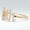 Load image into Gallery viewer, Faith Script Diamond Ring, 14K Solid Gold, Natural Diamonds, Statement Inspirational Jewelry, Word Name Ring, Personalized Minimalistic Band
