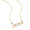 Load image into Gallery viewer, Believe Diamond Necklace, 14k Solid Gold, Natural Diamonds, Handcrafted Word Jewelry, Script Letter Necklace, Minimalistic Everyday Necklace
