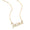 Load image into Gallery viewer, Believe Diamond Necklace, 14k Solid Gold, Natural Diamonds, Handcrafted Word Jewelry, Script Letter Necklace, Minimalistic Everyday Necklace
