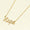 Load image into Gallery viewer, Hope Word Diamond Pendant Necklace, 14k Solid Gold, Natural Diamonds, Script Letter Affirmation Chain  Necklace, Stackable Everyday Jewelry
